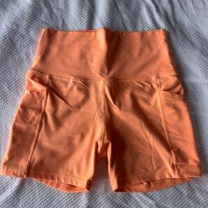 Aerie High Wasted Hugger Biker Shorts with Pockets